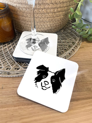 Border Collie Coaster