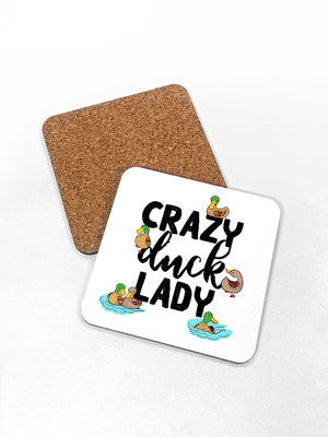 Crazy Duck Lady Coaster