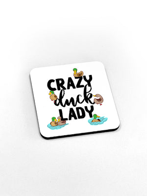 Crazy Duck Lady Coaster