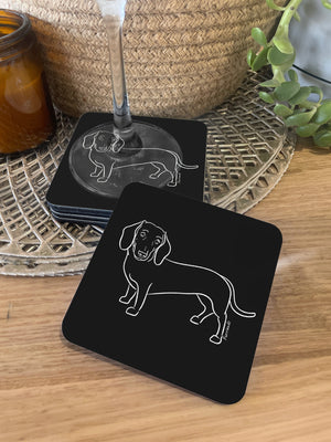 Dachshund Coaster