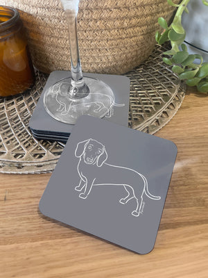 Dachshund Coaster