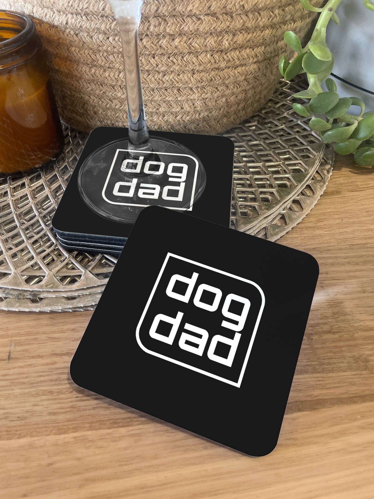 Dog Dad Coaster