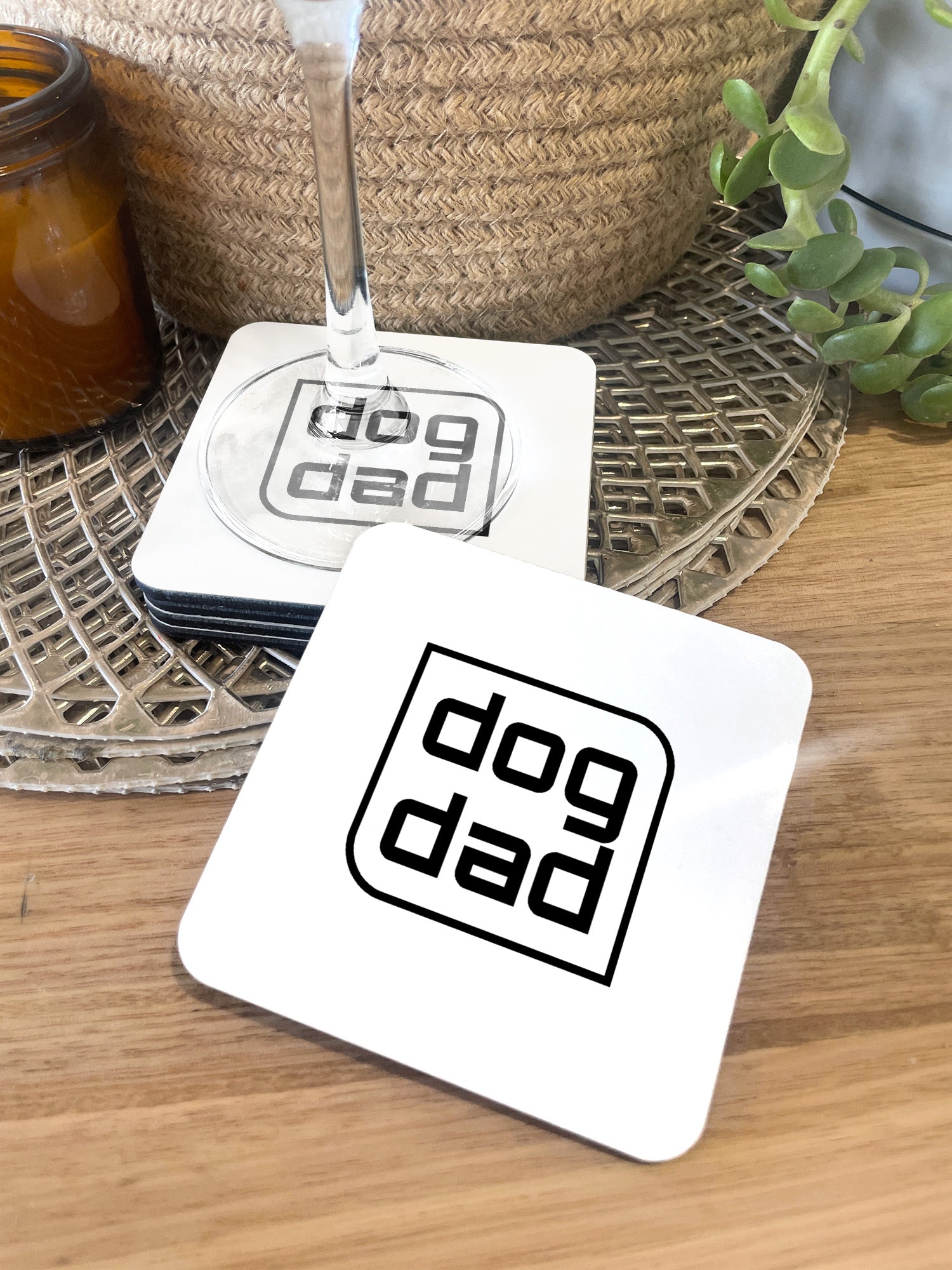 Dog Dad Coaster