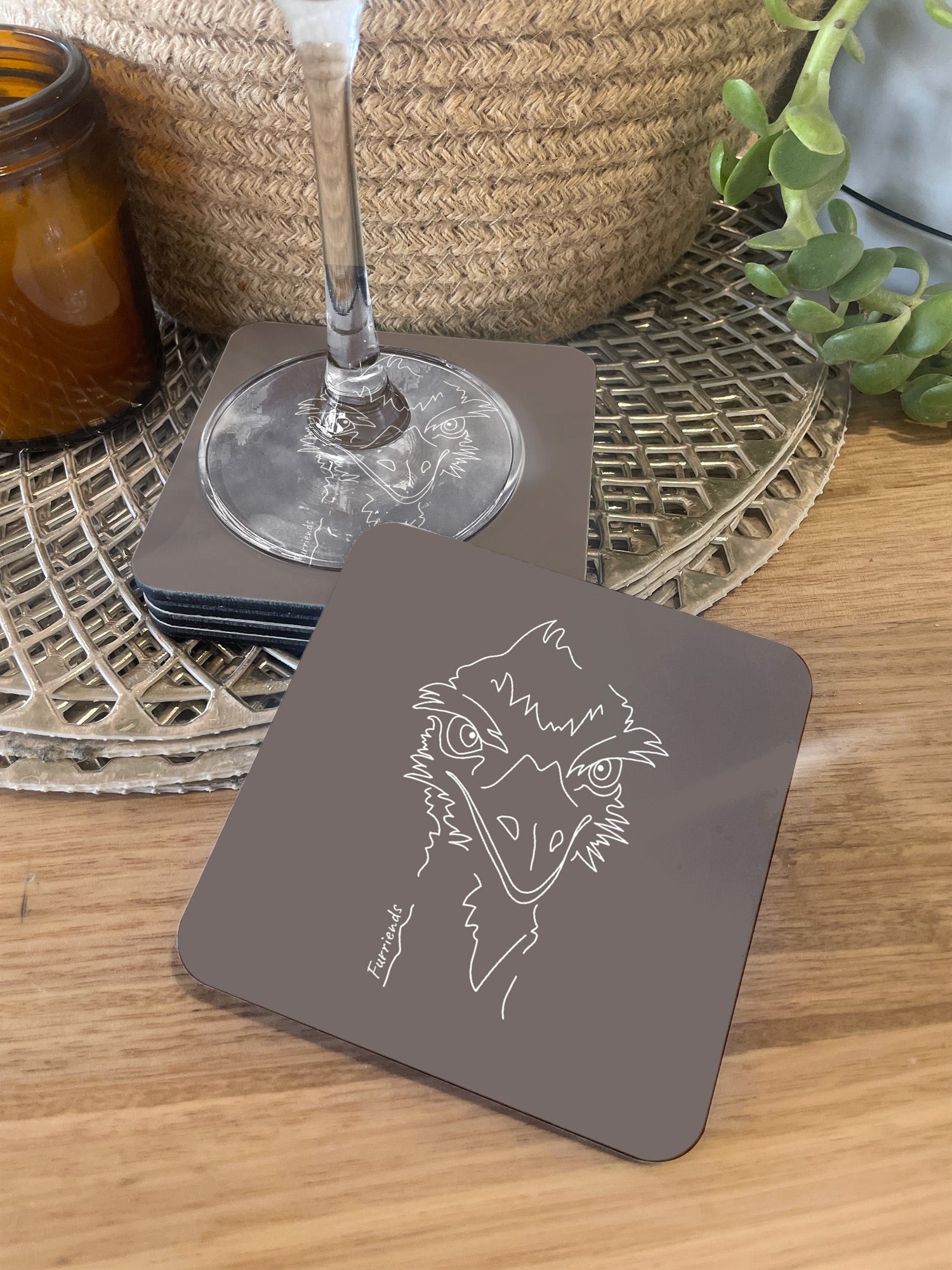 Emu Coaster