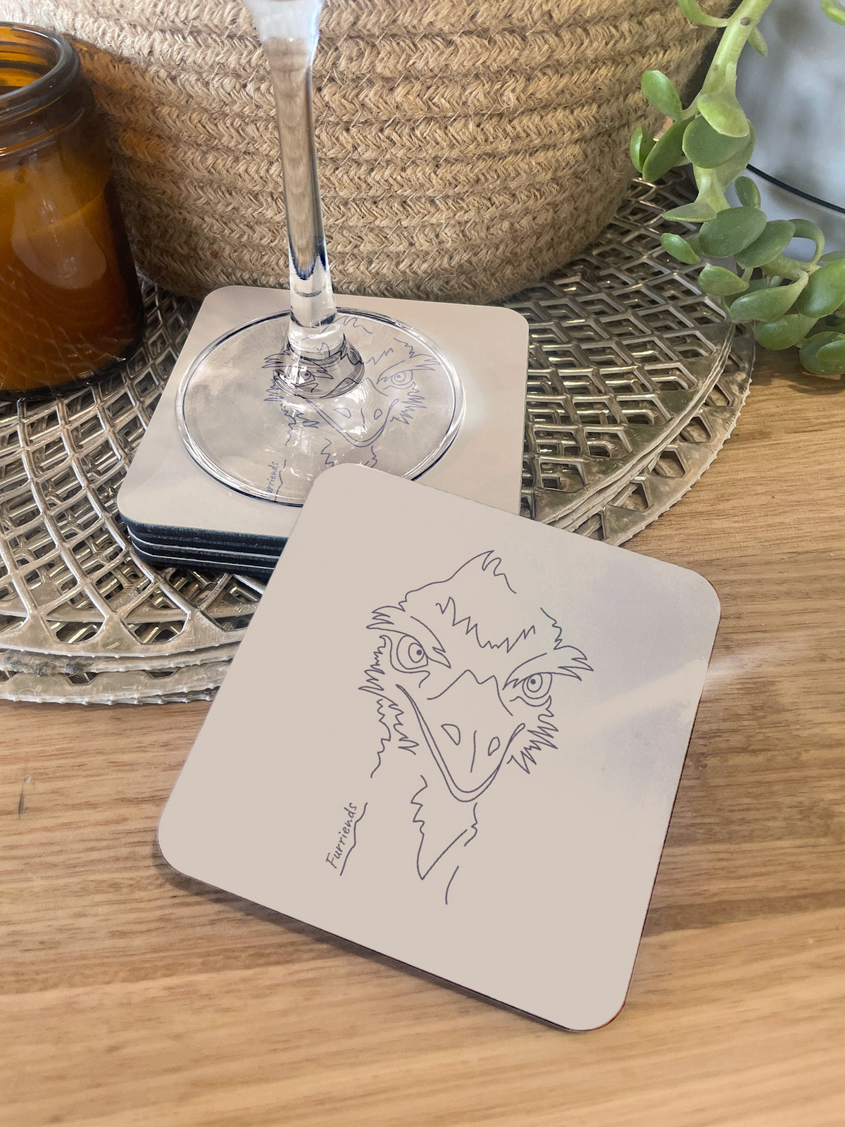 Emu Coaster