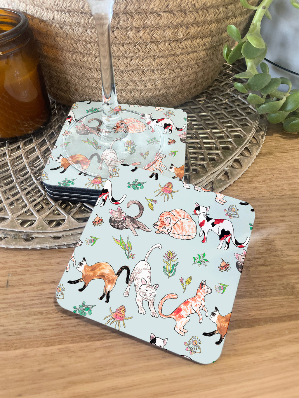 Feline Fine Coaster