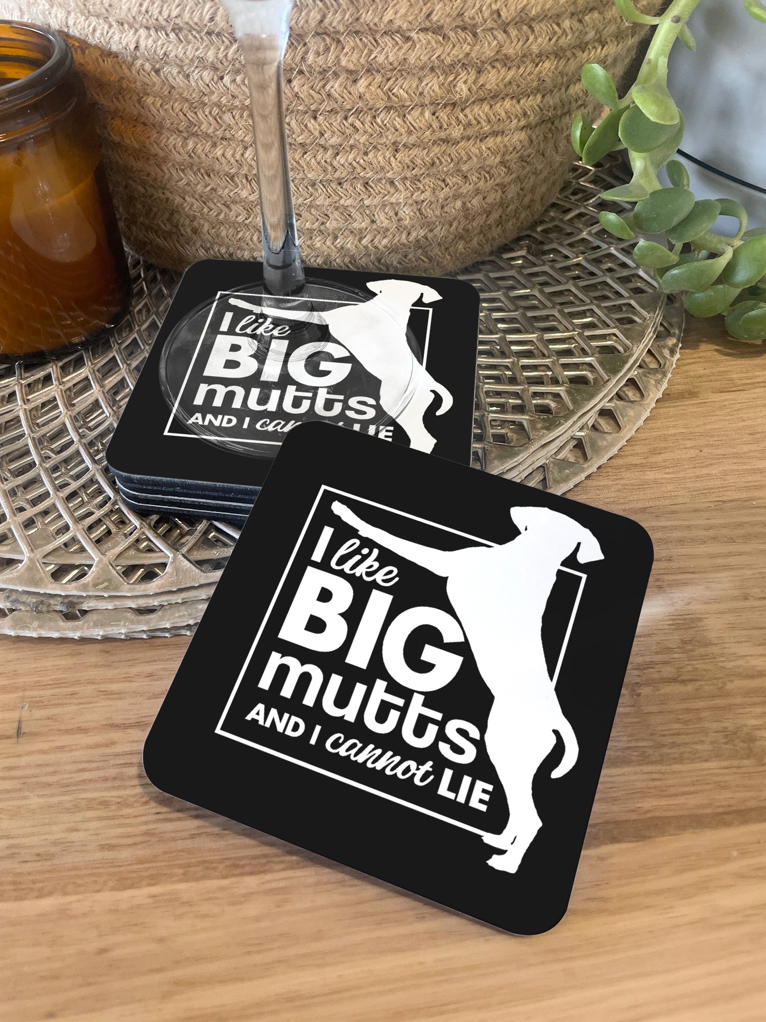 I Like Big Mutts Coaster