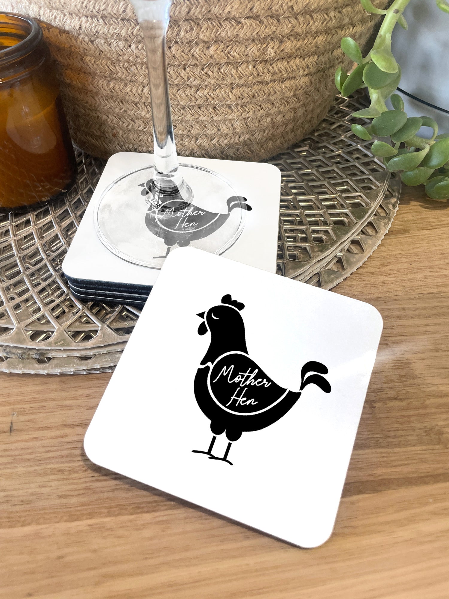 Mother Hen Coaster
