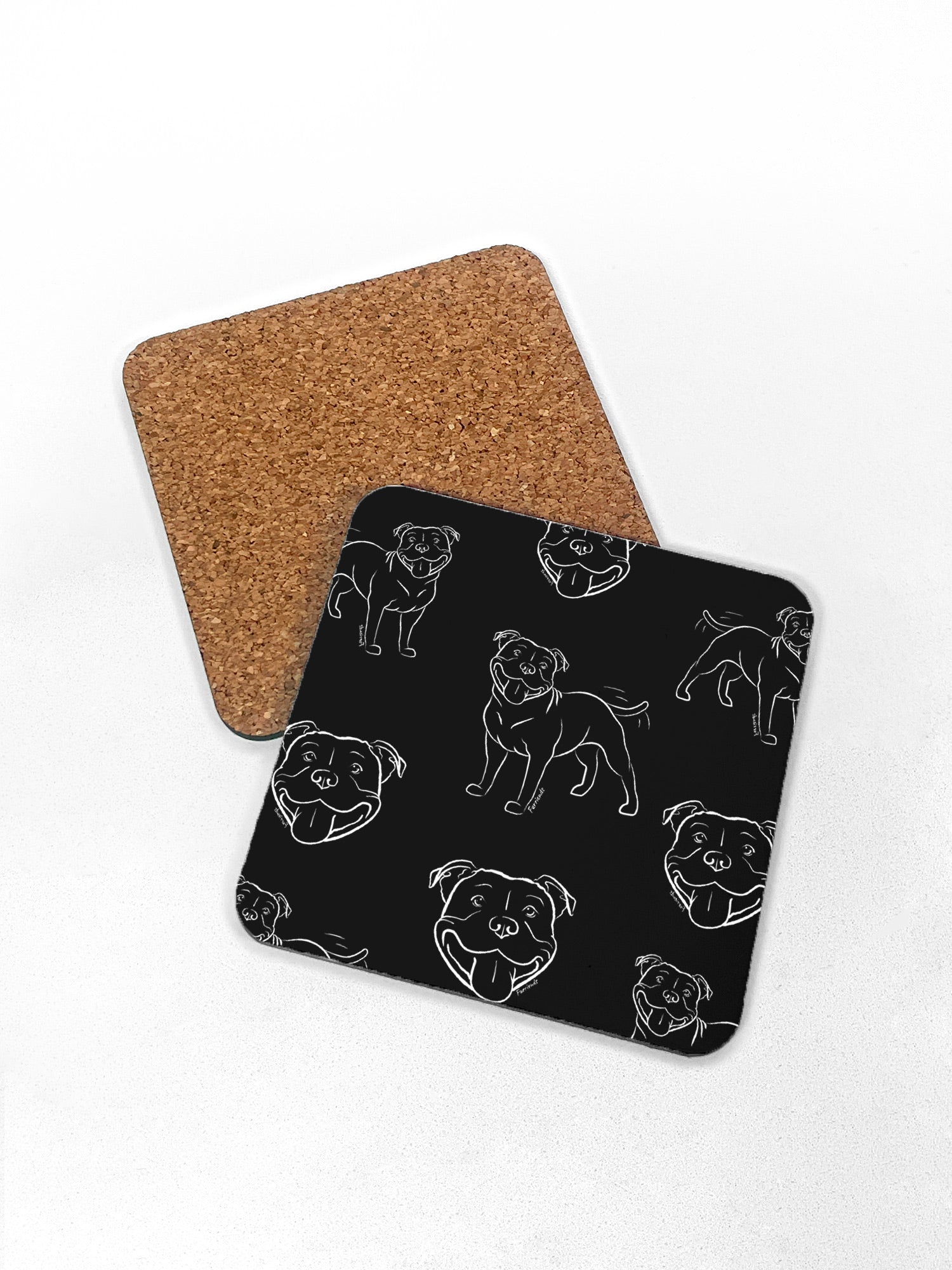 Staffordshire Bull Terrier Coaster