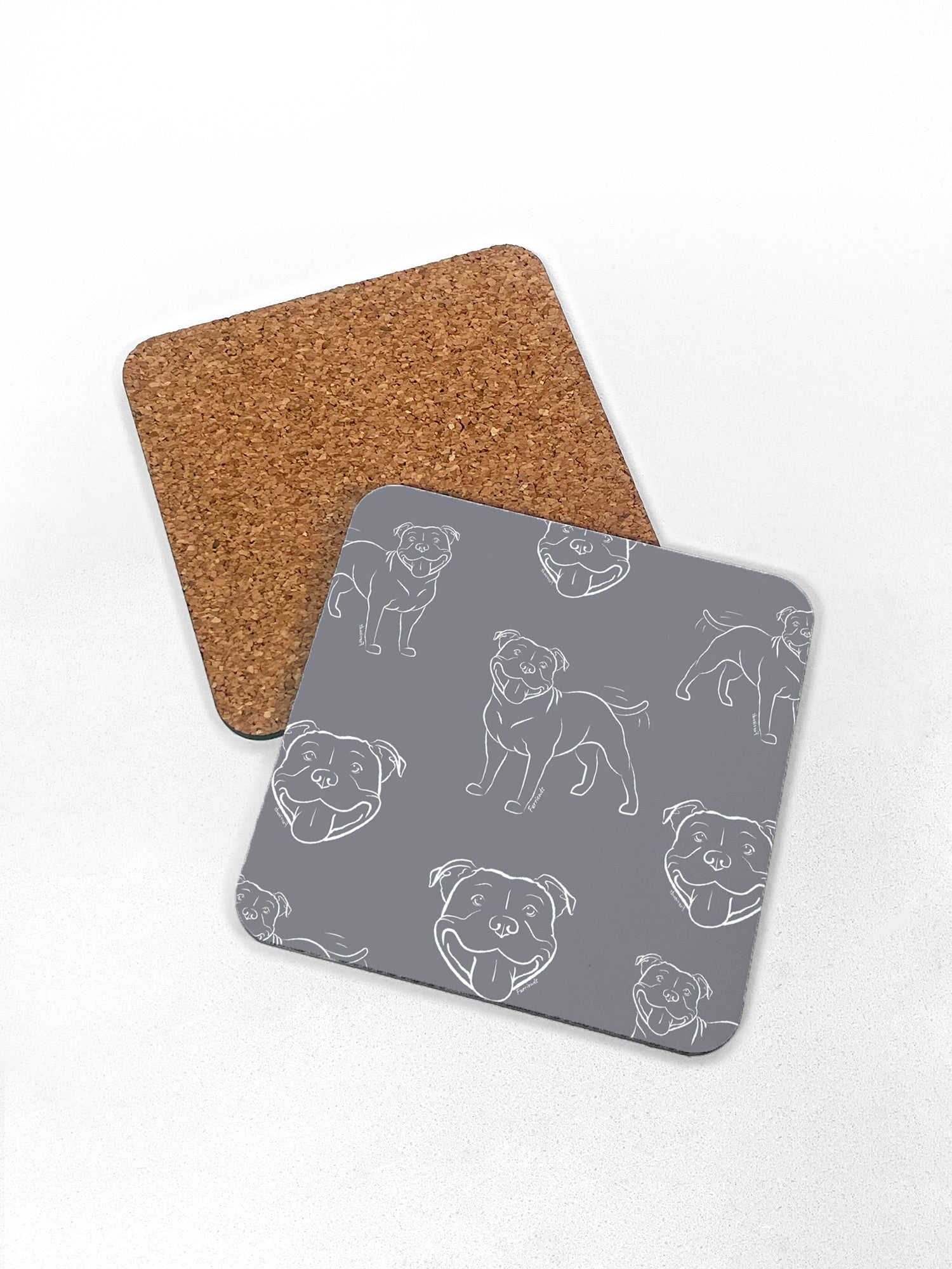 Staffordshire Bull Terrier Coaster
