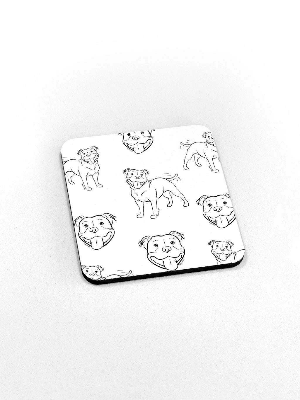 Staffordshire Bull Terrier Coaster