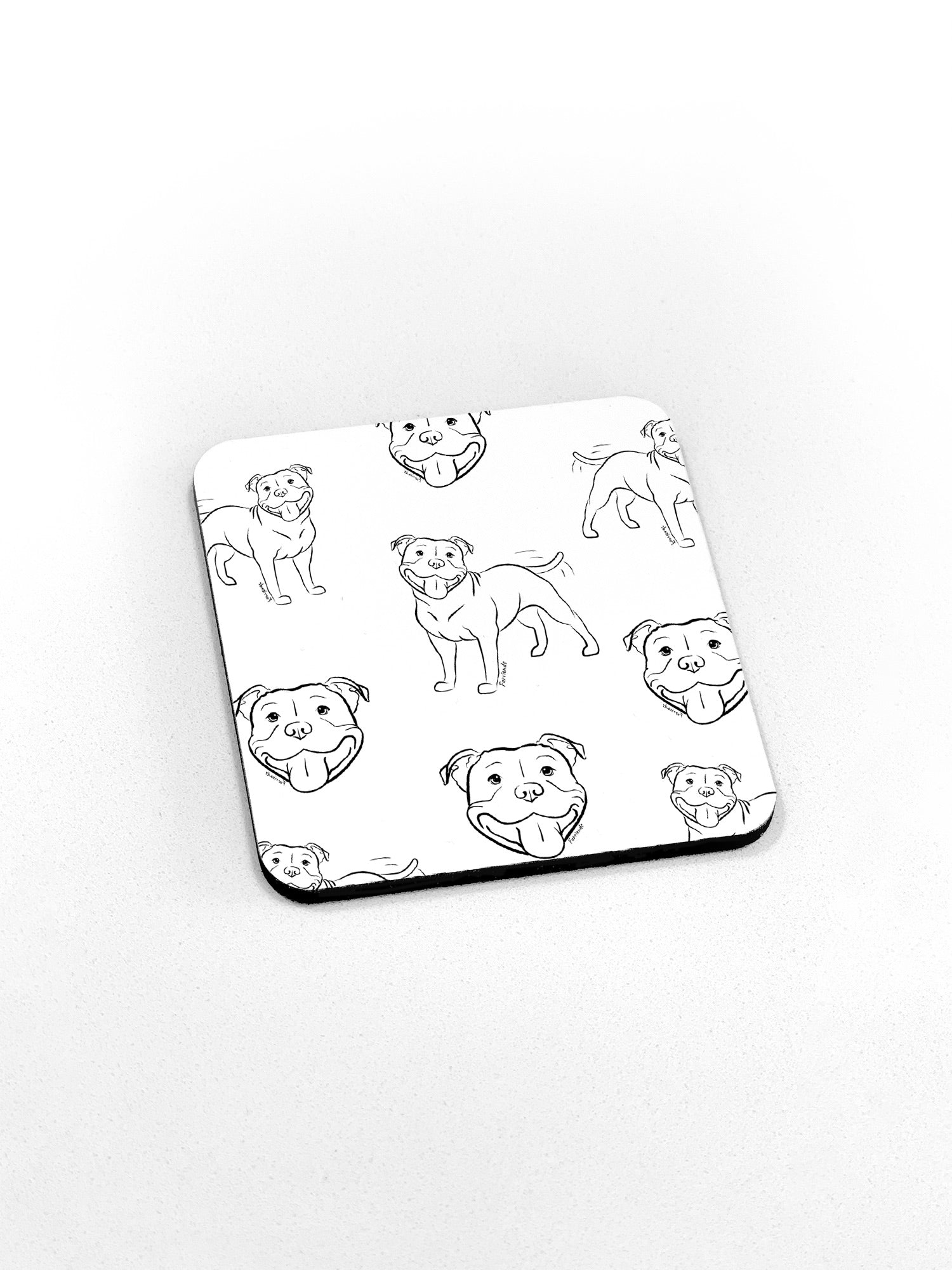 Staffordshire Bull Terrier Coaster
