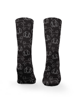 Dachshund Crew Socks