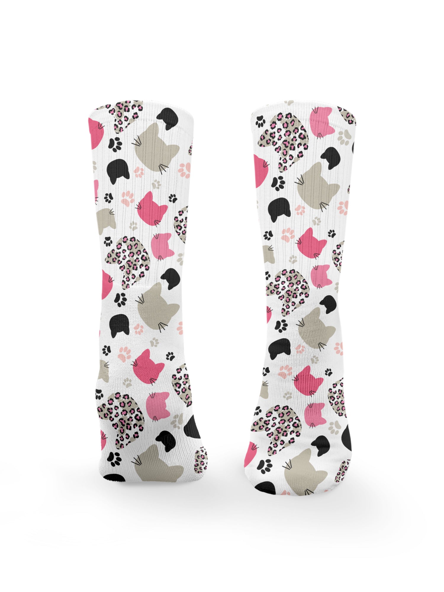 The Cat's Whiskers Crew Socks