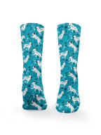 Dalmatian Patch Crew Socks
