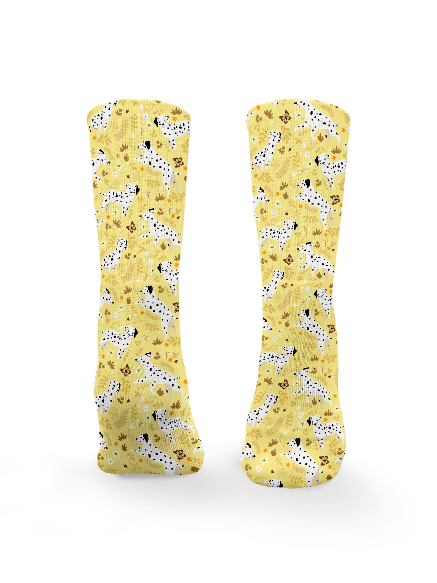 Dalmatian Patch Crew Socks
