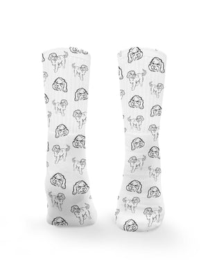 Cavoodle Crew Socks