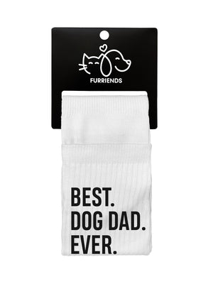 Best. Dog Dad. Ever. Crew Socks