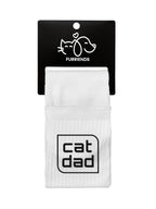 Cat Dad Crew Socks