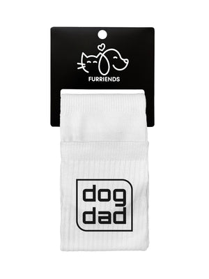 Dog Dad Crew Socks