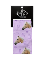 Custom Horse Face Crew Socks
