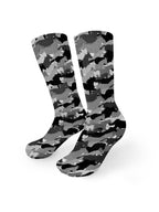 Camo Horses Crew Socks