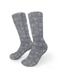 Canines, Coffee & Kettlebells Crew Socks
