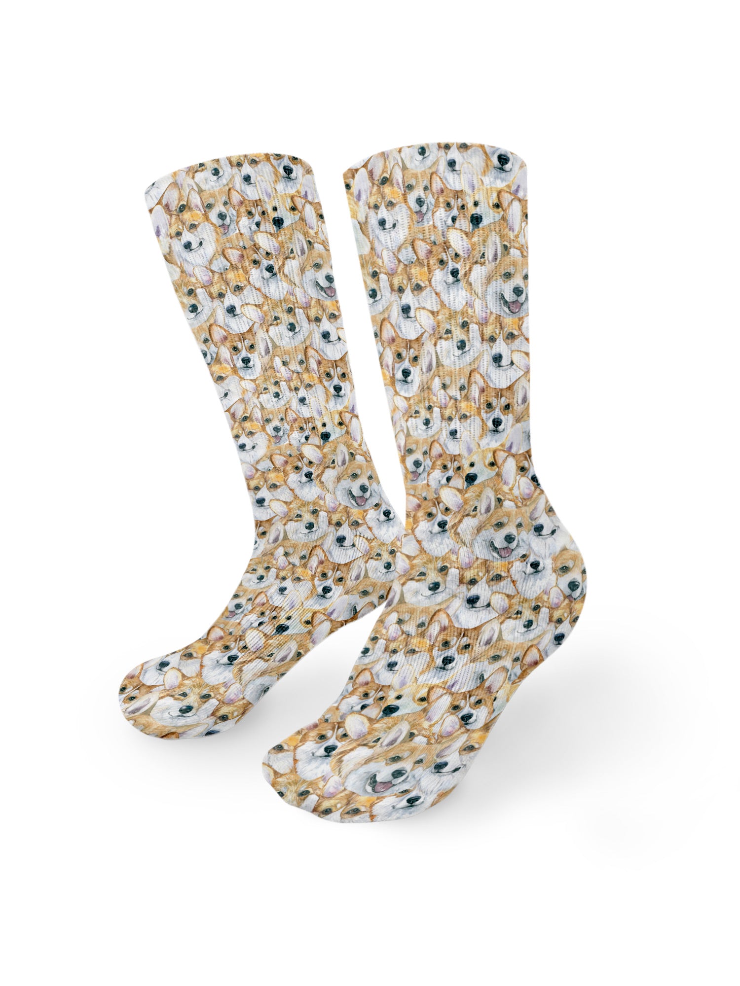 Corgis Crew Socks