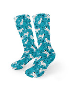 Dalmatian Patch Crew Socks