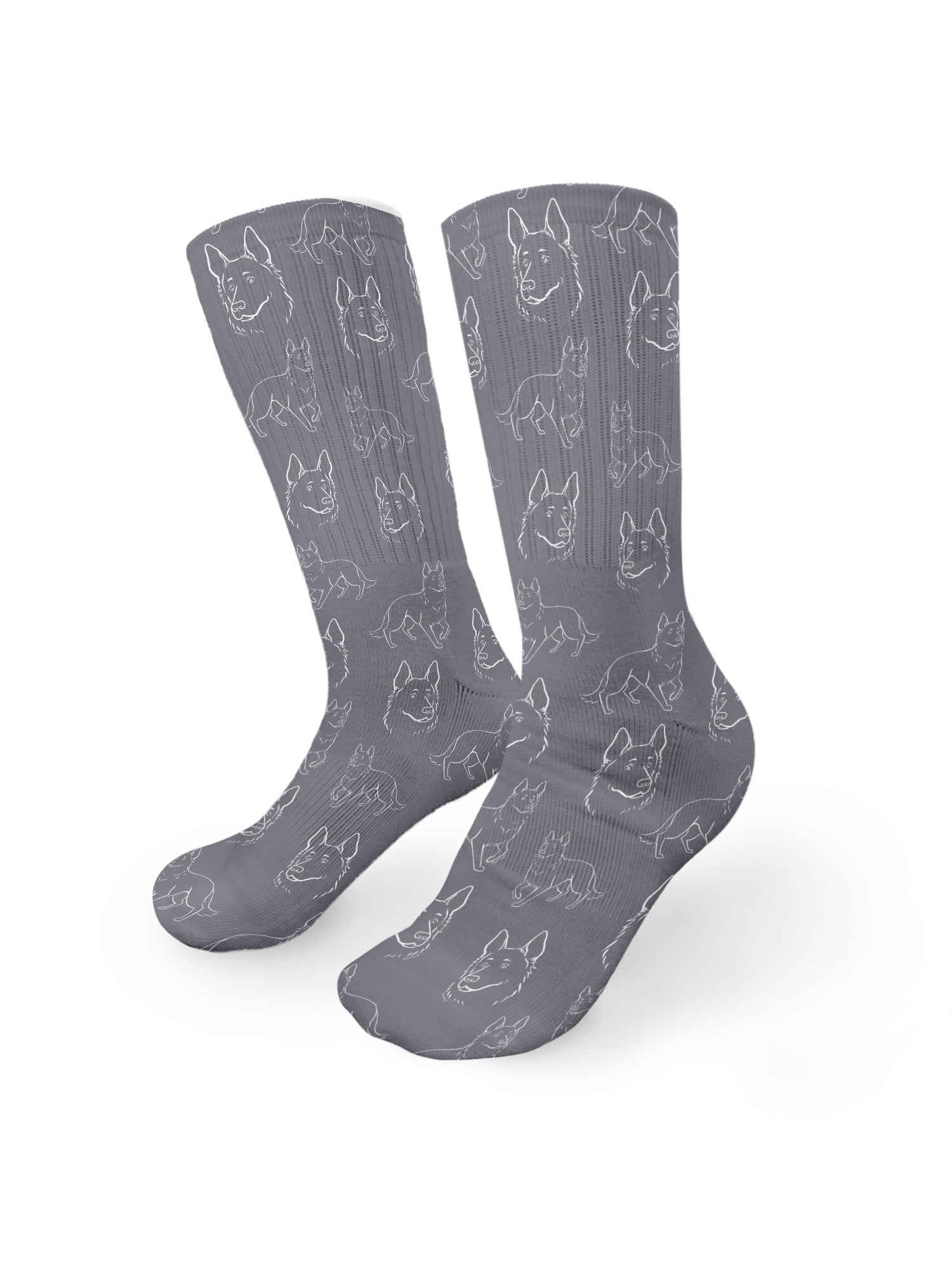 German Shepherd Crew Socks