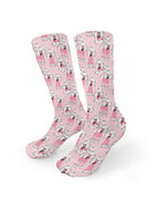 Pretty Poodles Crew Socks