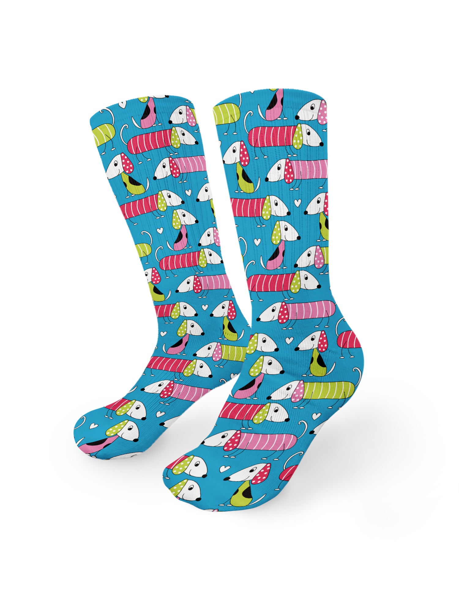Sausage Dogs Crew Socks