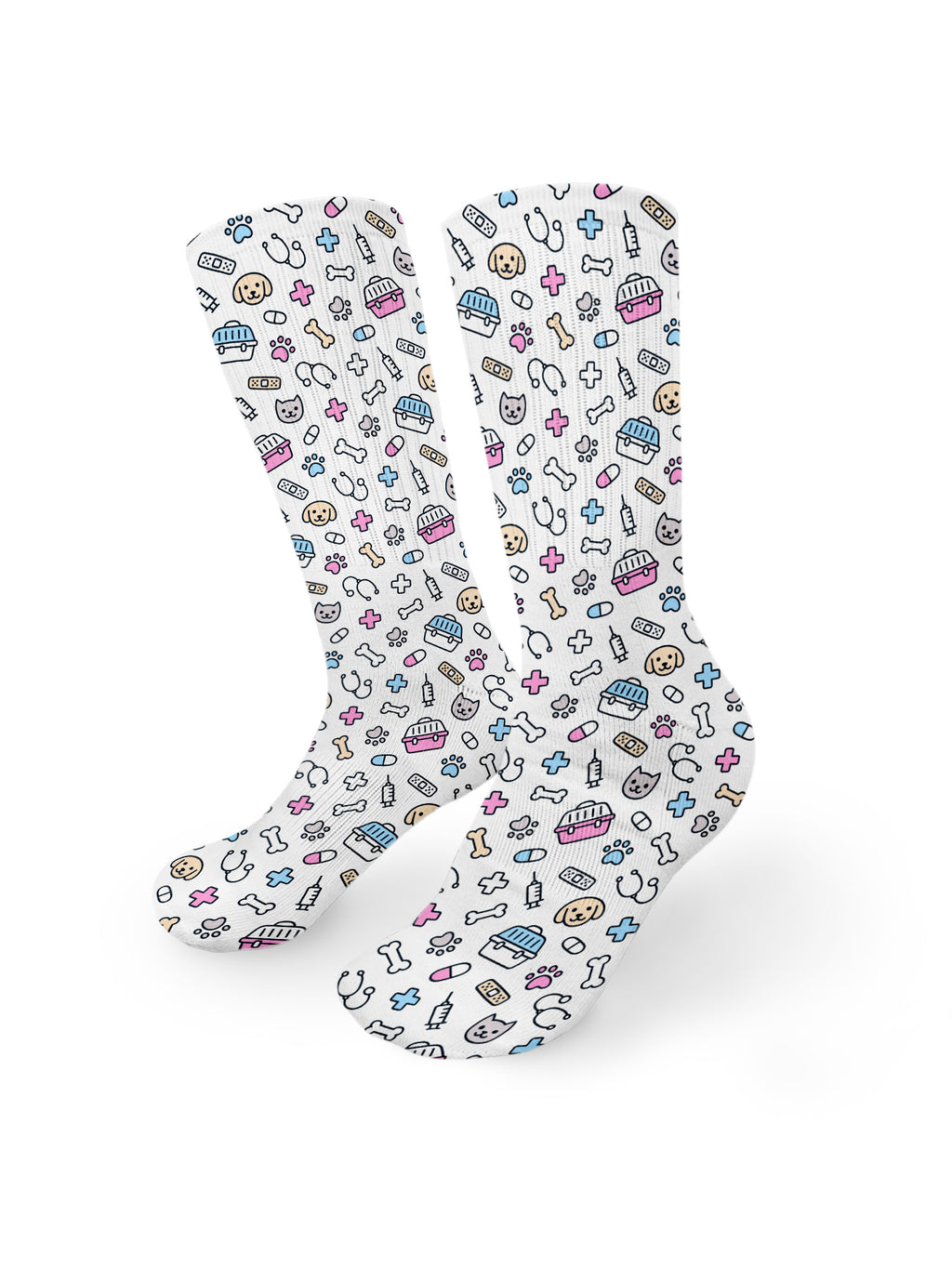 Trip To The Vet Crew Socks