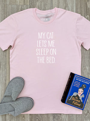 My Cat Lets Me Sleep On The Bed Essential Unisex Tee