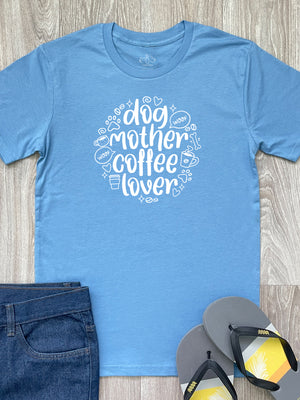 Dog Mother Coffee Lover Essential Unisex Tee