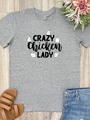 Crazy Chicken Lady Essential Unisex Tee