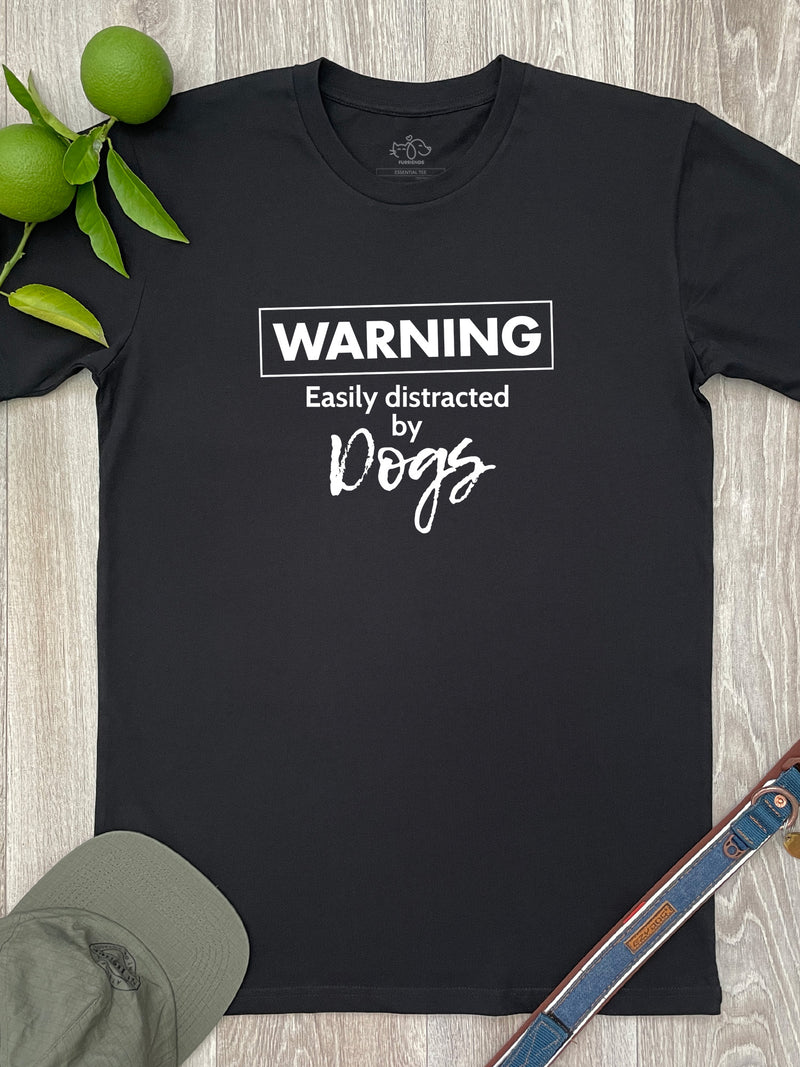 Design - Warning. Easily Distracted By Dogs Script