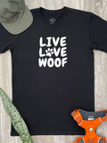 Live Love Woof Essential Unisex Tee