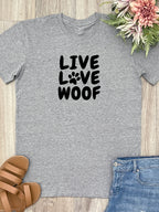Live Love Woof Essential Unisex Tee
