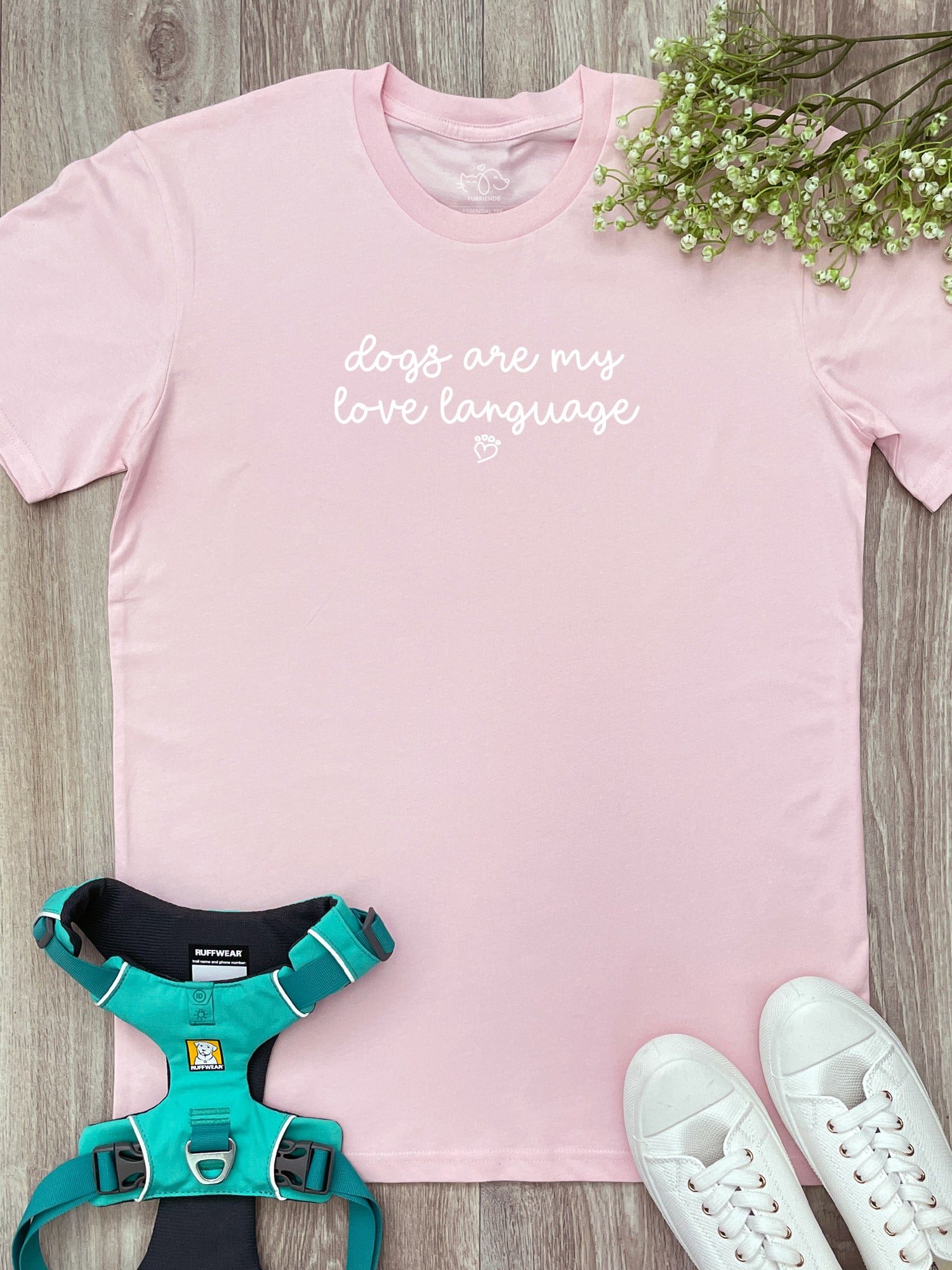 Dogs Are My Love Language Essential Unisex Tee
