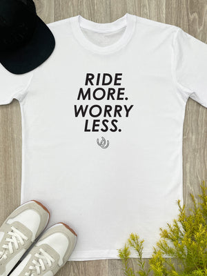 Ride More Worry Less Essential Unisex Tee