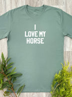 I Love My Horse Essential Unisex Tee