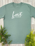 Love Is A Four-Legged Word Essential Unisex Tee