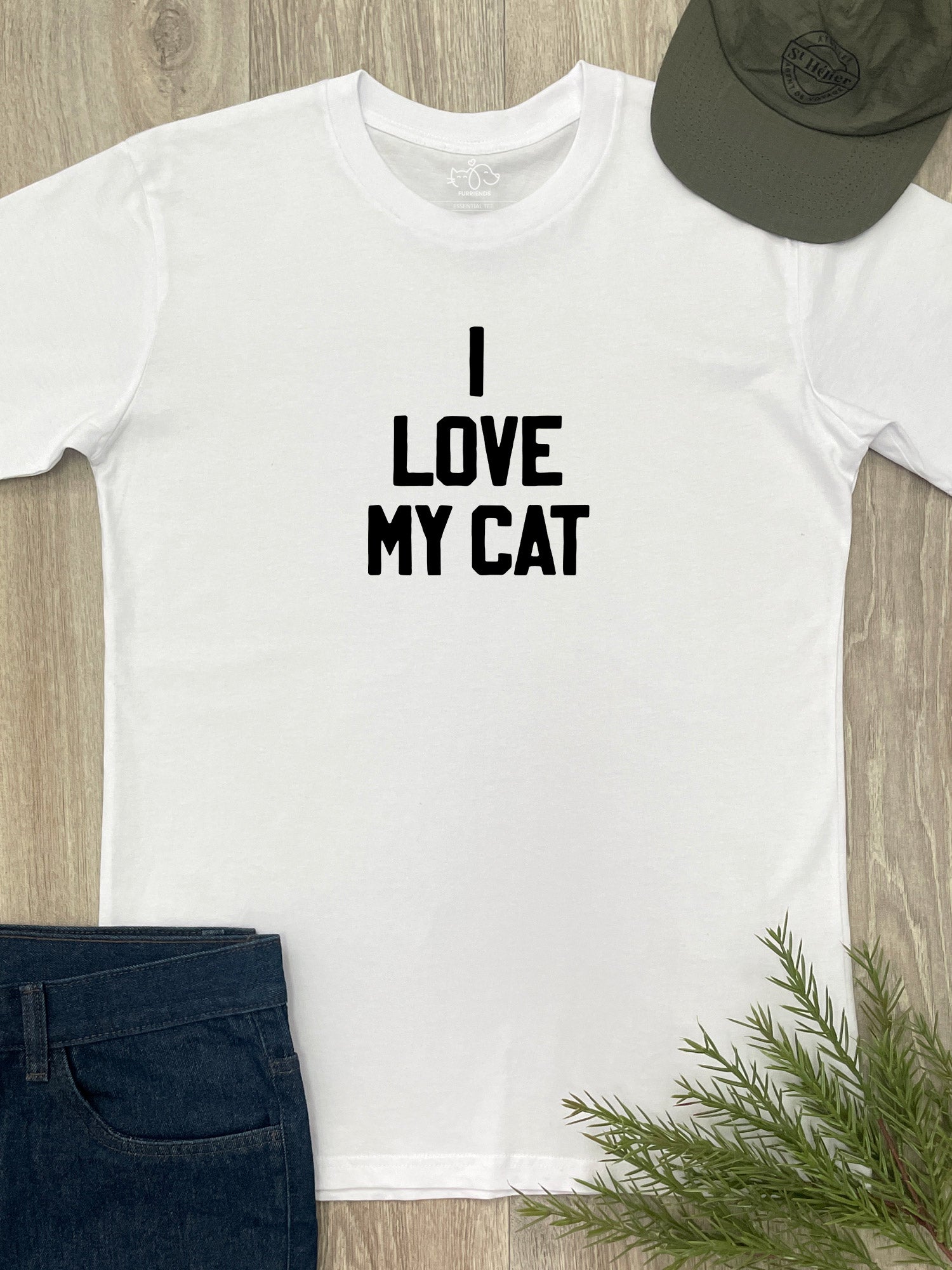 I Love My Cat Essential Unisex Tee