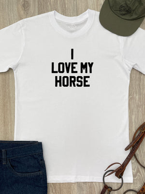 I Love My Horse Essential Unisex Tee
