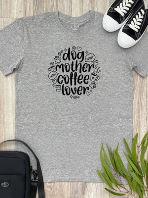 Dog Mother Coffee Lover Essential Unisex Tee