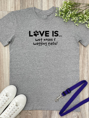 Love Is... Wet Noses & Wagging Tails! Essential Unisex Tee