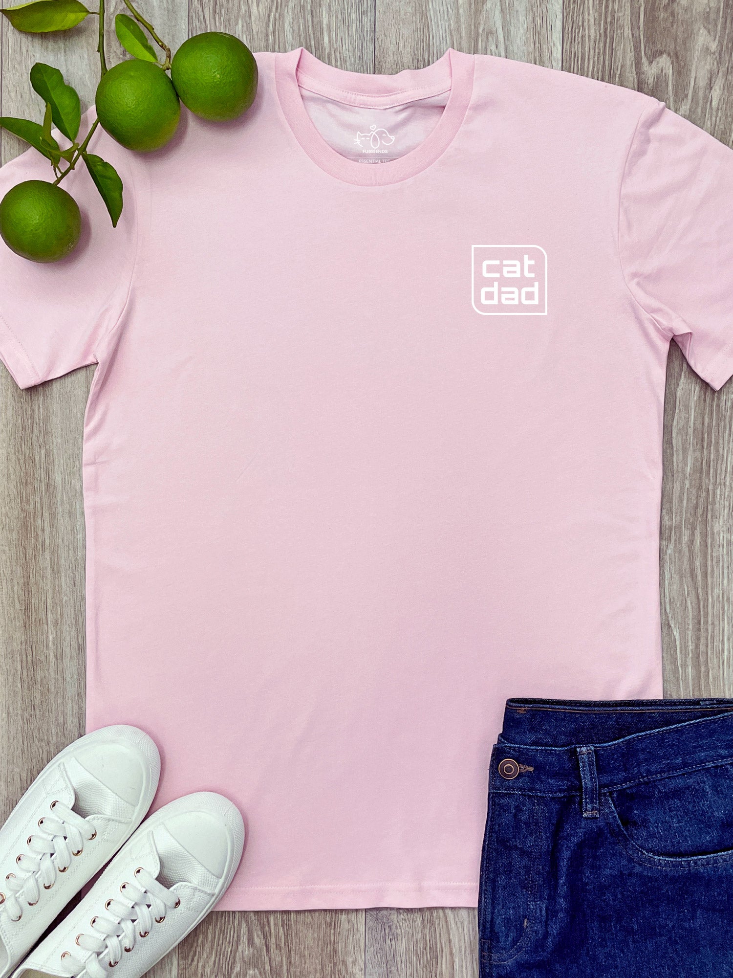 Cat Dad Essential Unisex Tee