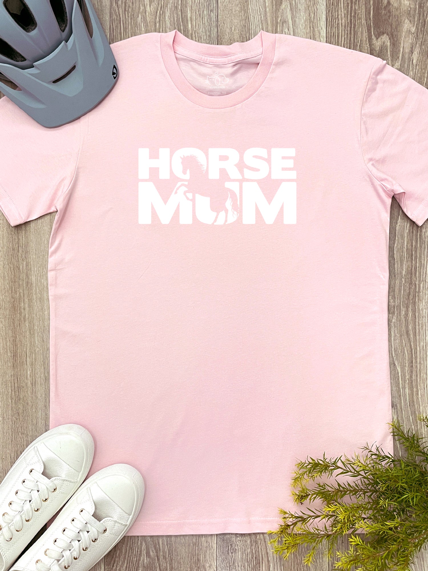 Horse Mum Silhouette Essential Unisex Tee