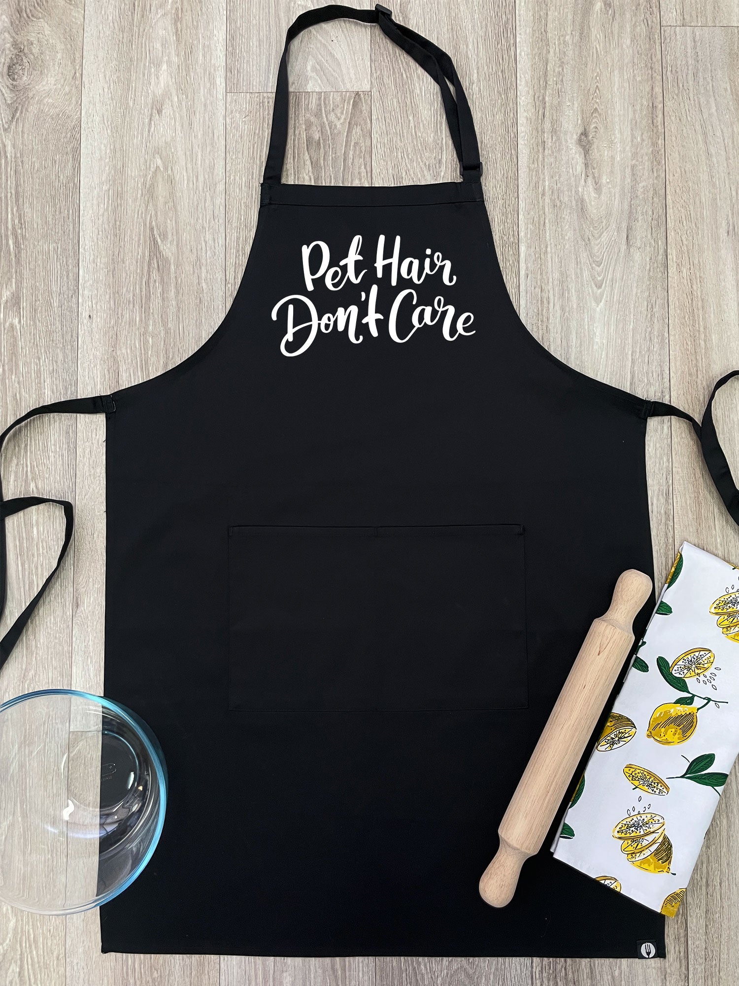 Pet Hair Don't Care Bib Apron